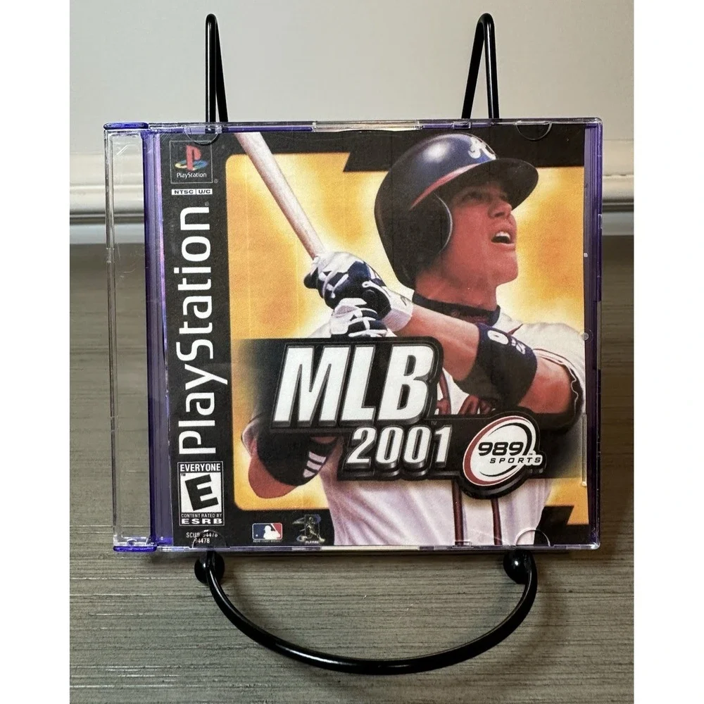 PS1 MLB Games Lot - MLB 2000 CIB, MLB 2001 (Disc Only), MLB 2002 CIB